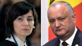 Додон назвал президентство Санду трагедией для Молдавии