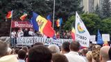 Митинг в Молдавии станет бессрочным, в Кишиневе разбивают палаточный городок