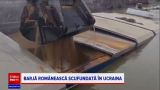 В украинском порту утонула румынская баржа, которую нагрузили зерном