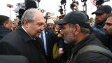 Лидер «бархатной революции» обсудил с президентом Армении ситуацию в стране