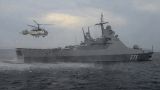 Разгул стихии повлиял на планы боевой подготовки Черноморского флота России