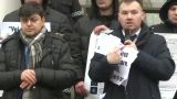 В Кишиневе протест из-за тарифов на газ: «Мы платим, а вы нас обворовываете!»