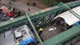 Почти 100 человек получили травмы при столкновении поездов в Буэнос-Айресе