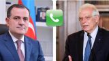 Глава МИД Азербайджана и Боррель обсудили конфликт в Карабахе