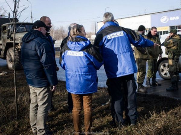 ОБСЕ заявила об обстреле поселка ДНР 122-мм артиллерийских орудий