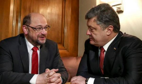 Спикер Европарламента пообещал Порошенко отменить визовый режим с ЕС