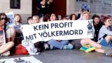 Как приклеились: Тунберг сотоварищи провели акцию протеста у офиса Rheinmetall