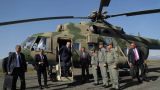 Вертолет премьера Армении Пашиняна экстренно сел на стадионе города Ванадзор