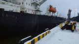 Koala fuel oil tanker sinks in the seaport of Ust-Luga in the Leningrad region