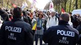 В Германии прошла демонстрация против антироссийских санкций