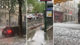 В Париже сильный шторм нарушил работу нескольких линий метро