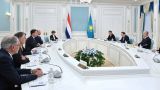 Президент Казахстана провёл переговоры с премьер-министром Нидерландов