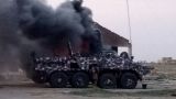 Украинские бронетранспортëры стали лëгкой добычей для нигерийских боевиков