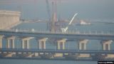 Powerful piles are driven along the Crimean bridge — Ukrainian media