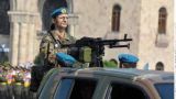 Армянская армия уплотнится женским полком