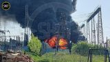 В Алтайском крае горит электроподстанция: предположительно, был взрыв