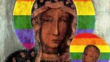 В Польше арестована гражданка, украсившая икону Девы Марии символом ЛГБТ