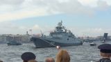 На параде в Петербурге вспомнили, что у России два союзника — армия и флот