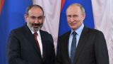 Путин поздравил Пашиняна с назначением на пост премьер-министра Армении
