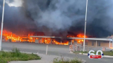 "Putin, give the order!" The Ukrainian Armed Forces hit a shopping center in Donetsk, people are burning inside