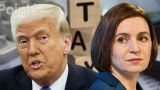 Ведите себя правильно: Трамп «обрадовал» Санду новыми тарифами для Молдавии