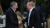 Путин не обсуждал с Пашиняном перспективы своего визита в Армению — Песков