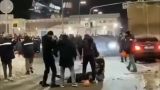 Мигранты устроили массовую драку в Петербурге