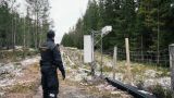Финляндия возвела большую часть забора на границе с Россией