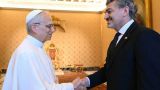 Кавелашвили поблагодарил папу римского за поддержку «территориальной целостности»