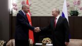 Путин и Эрдоган согласовали сохранение статус-кво в сирийском Идлибе — источник