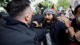 В Берлине участники пропалестинской демонстрации напали на полицейских