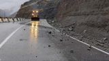В Дагестане оползень разрушил дорогу