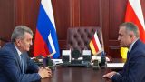 Меняйло намерен укреплять отношения с Южной Осетией