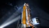 NASA провело испытание двигателя ракеты для полетов к Марсу