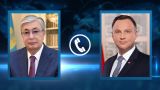 Президент Польши позвонил президенту Казахстана
