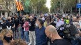 В Каталонии снова начались акции за независимость