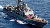 Крейсер США едва не столкнулся с российским БПК в Восточно-Китайском море