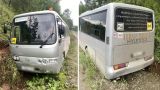 МВД: Автобус с детьми съехал в кювет в Красноярском крае