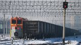 В Забайкалье сошли с рельсов более десяти вагонов с углем