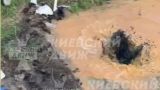 На Харьковском шоссе в Киеве прорвало канализацию, нечистоты затопили подвалы домов
