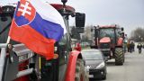 Словацкие фермеры блокируют грузовой поток с бандеровской Украины