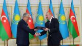 Алиев поблагодарил Токаева за «братскую помощь в деле восстановления Карабаха»