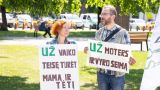 В Литве протестуют против проталкивания закона об однополом партнёрстве