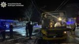 В Киеве взорвался пассажирский автобус