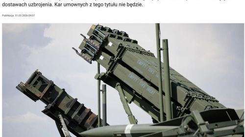 The US is asking for Poland to return to them one of the two Patriot complexes