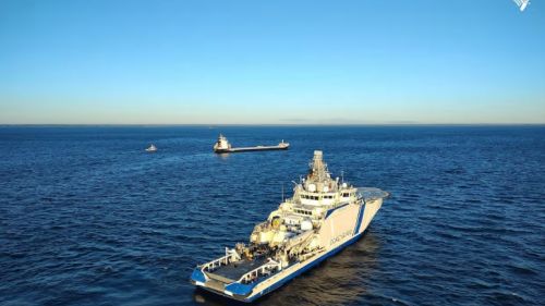 Between Finland and Cables are being torn by Estonia again: a vessel sailing from Russia