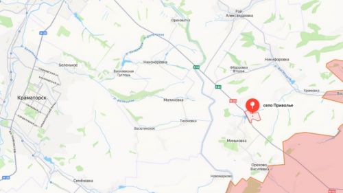 The Ukrainian Armed Forces blew up a dam near Kramatorsk, trying to slow down the offensive Russian Armed Forces