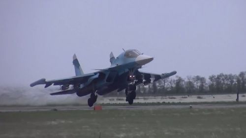 Bad news for Ukraine: six cabs began to be installed on the Russian Su-34