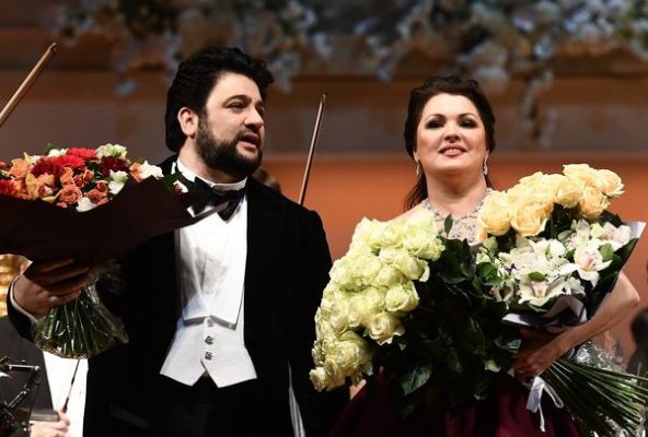 Анна Нетребко и Юсиф Эйвазов дали аншлаговый концерт в Москве