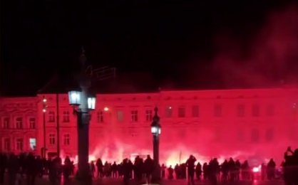 Torchlight Procession for Bandera’s Birthday Held in Lviv